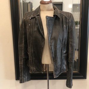 BCBG Leather Jacket